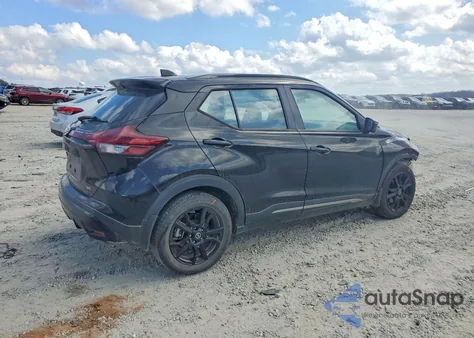 2021 Nissan Kicks Sr from USA, damaged, VIN 3N1CP5DV2ML506680
